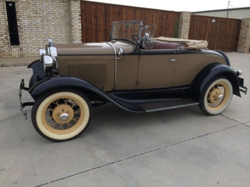 1931 model a deluxe roadster