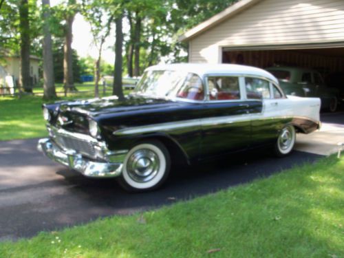 1956 chevrolet bel air base sedan 4-door 4.3l