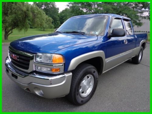 2003 gmc sierra 1500 sle 4x4 ext cab z71 v-8 off road clean carfax no reserve