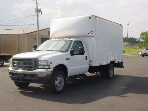 2004 ford f-450 xl with 12&#039; working box / serviced and ready to work!