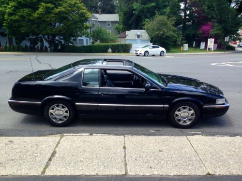 1998 cadillac eldorado etc coupe 2-door 4.6l black beauty! low reserve