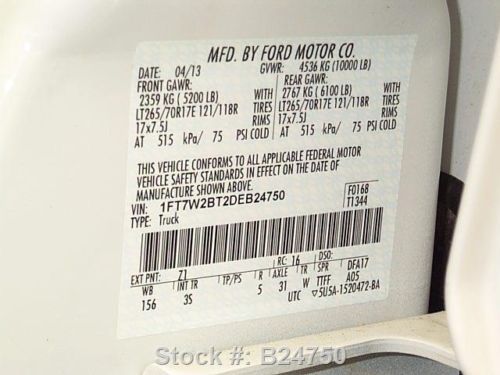 2013 FORD F-250 CREW 4X4 DIESEL 6-PASSENGER 1-OWNER 23K TEXAS DIRECT AUTO, US $39,480.00, image 12