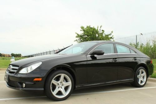 2011 mercedes cls550 amg sport, p2 pkg, 1 owner, lease return!