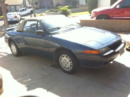 1991 mercury capri xr2 turbo 5 speed