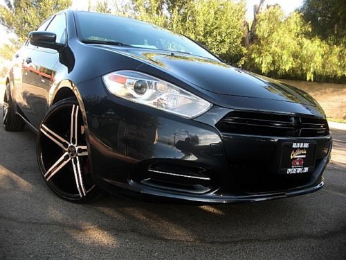 2013 dodge dart 2.0 liter 20&#034; wheels &amp; tires mopar racing 5&#034; stripe 13