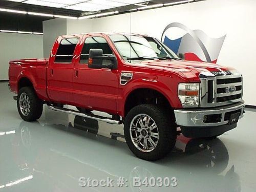 2010 FORD F250 LARIAT CREW 4X4 LIFT DIESEL REAR CAM 79K TEXAS DIRECT AUTO, US $34,980.00, image 3