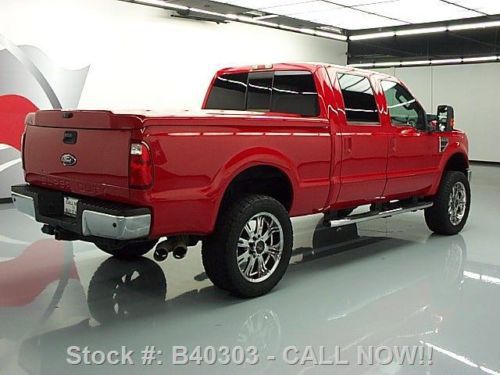2010 FORD F250 LARIAT CREW 4X4 LIFT DIESEL REAR CAM 79K TEXAS DIRECT AUTO, US $34,980.00, image 4