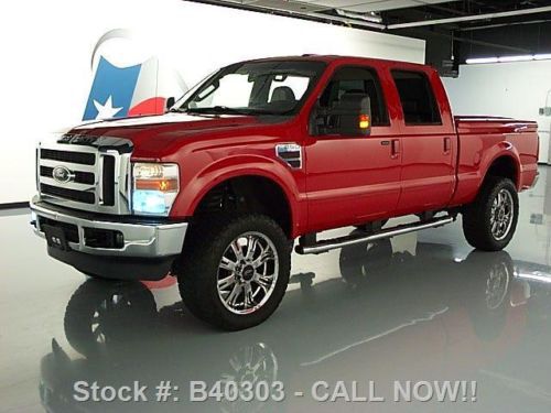 2010 FORD F250 LARIAT CREW 4X4 LIFT DIESEL REAR CAM 79K TEXAS DIRECT AUTO, US $34,980.00, image 9