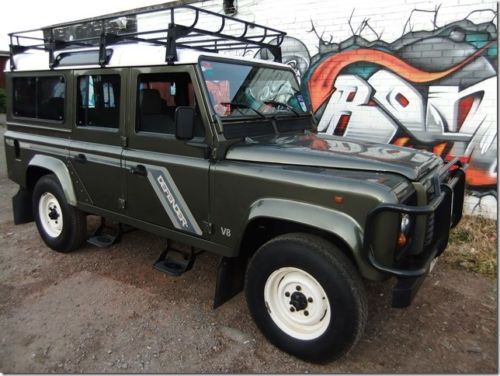 Land rover defender 110 v8 gasoline left hand drive - canada import only!