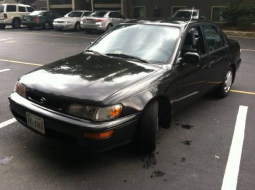 1997 toyota corolla dx sedan 4-door 1.8l