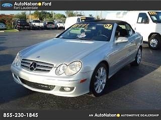 2007 mercedes-benz clk-class 2dr cabriolet 3.5l cruise control traction control