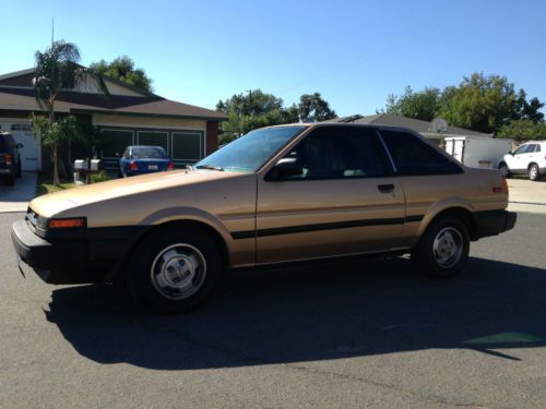 VERY RARE TOYOTA COROLLA SR5 1 OWNER LOW MILES, image 2