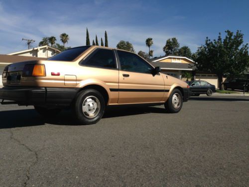 VERY RARE TOYOTA COROLLA SR5 1 OWNER LOW MILES, image 4