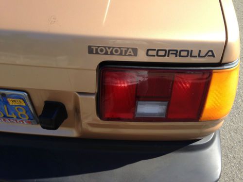 VERY RARE TOYOTA COROLLA SR5 1 OWNER LOW MILES, image 22