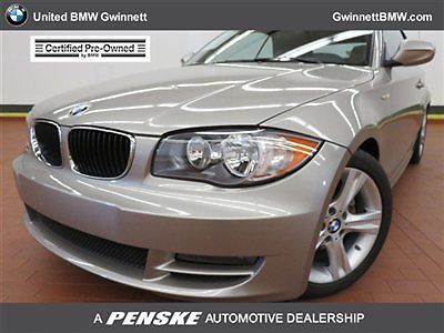 128i 1 series low miles 2 dr convertible automatic gasoline 3.0l straight 6 cyl