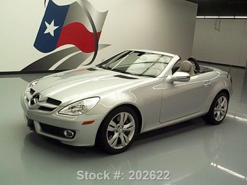 2009 mercedes-benz slk350 roadster hard top auto 30k mi texas direct auto