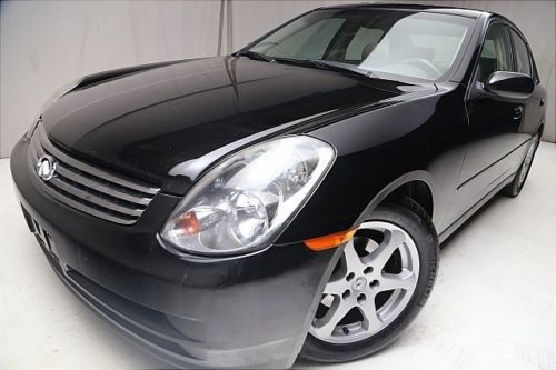 We finance! 2004 infiniti g35 w/leather - rwd power sunroof heated seats