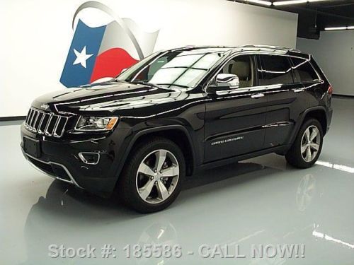 2014 jeep grand cherokee ltd sunroof nav rear cam 31k texas direct auto