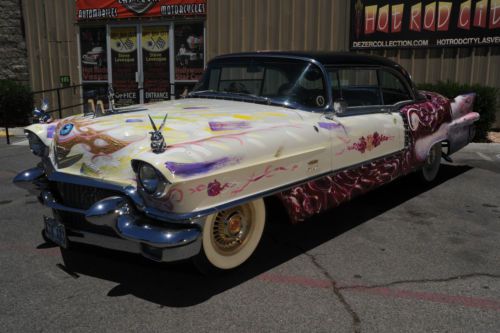 1956 cadillac el dorado seville pop art car by tony halme aka &#034;heiko the cry&#034;