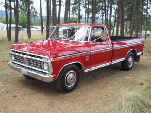 1974 ford f-250 ranger xlt actual miles 66k all original survivor no reserve