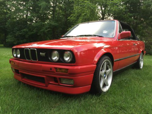 1987 bmw 325ic gorgeous e30 near mint with tons of recent maint., oz, pirelli