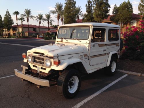 1978 toyota fj40 landcruiser 4x4~barnfind~azcar~95%rustfree~allorig~survivor~