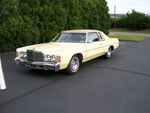 1978 chrysler newport coupe