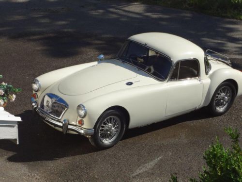 Original 1962 rhd mga couoe right hand drive low miles matching numbers survivor