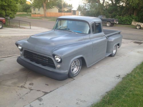 1957 custom  chevrolet chop top pickup