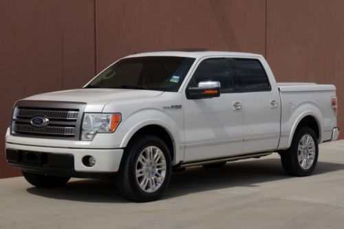 10 ford f150 crew cab platinum ed. 2wd loaded nav back up cam ac/hts sts mroof!!