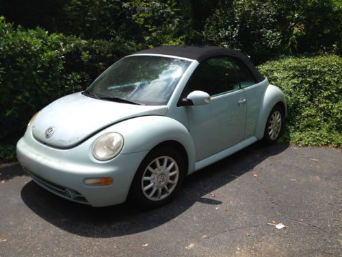 2004 volkswagen beetle convertible