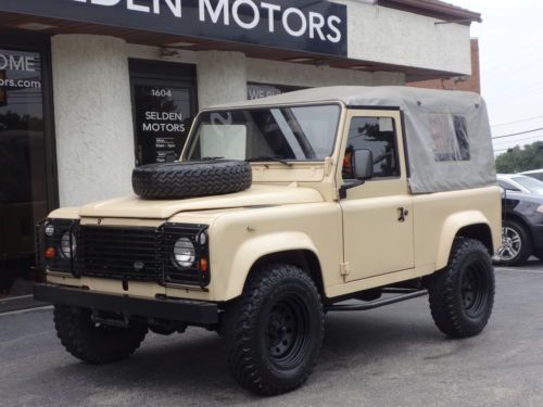 *** 1986 landrover defender 90 convertible ***