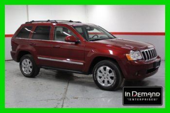 08 grand cherokee limited 4wd 4x4 leather navigation camera heated clean carfax!