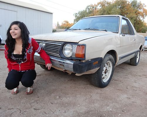 1982 subaru brat awd az car / truck suv the original baja 5 spd ac restorable