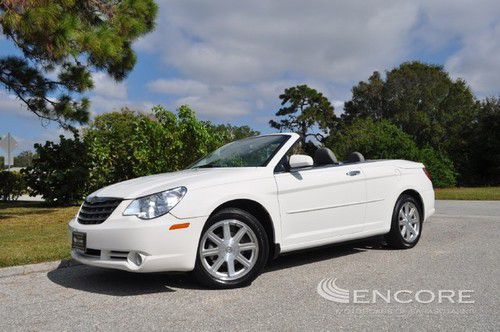 2008 chrysler sebring limited convertible***prem sound***satellite***pwr seats**