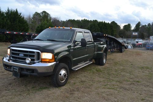 1999 ford f350 and 2002 big tex car hauler combo