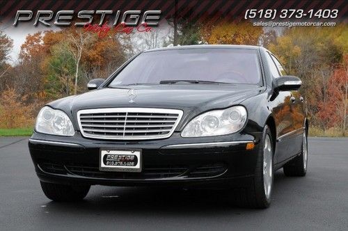 2004 mercedes benz black s600 v12 only 46,000 miles