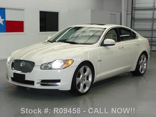 2009 jaguar xf supercharged sunroof nav rear cam 27k mi texas direct auto