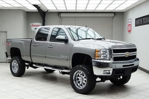 2008 chevy 2500hd diesel 4x4 lt2 z71 lifted 20s crew cab