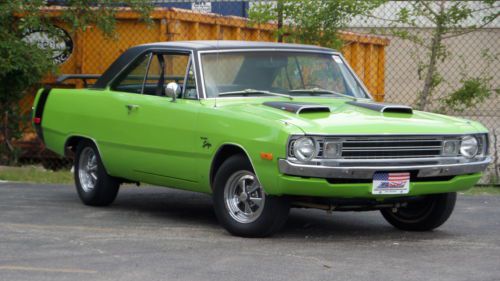 1972 dodge dart swinger 64k mopar-see video 360 engine-cruise nights-working ac-