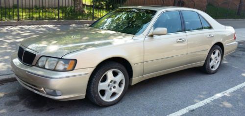 1999 infiniti q45t touring 74k leather htd sts sunshade xenons 6cd garaged mint!