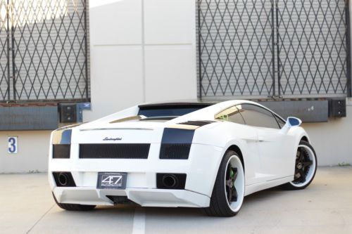 Lamborghini gallardo custom paint, interior, forgiato rims &amp; more 17k miles
