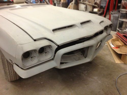 1971 pontiac lemans sport 455ho convertible gto nose no motor non running