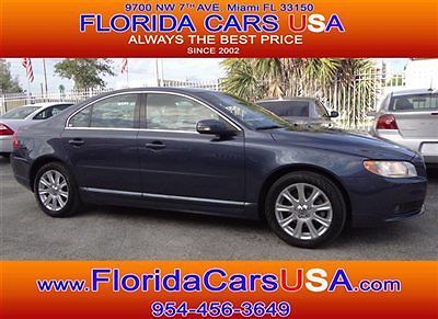 2009 volvo s80 3.2l florida luxury sedan low miles extra clean condition