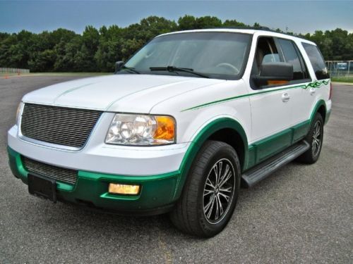 03 ford expedition eddie bauer special editon custom loaded moonroof dvd nav