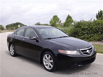 2004 acura tsx 2.4l automatic heated seats sunroof leather great mpg warranty