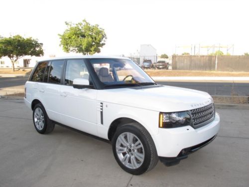 2012 range rover hse low miles damaged wrecked rebuildable salvage low reserve !