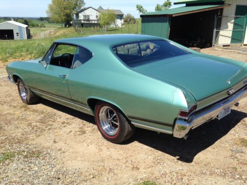 1968 CHEVELLE SUPER SPORT SS 396 BIG BLOCK WITH PAPER WORK, image 2