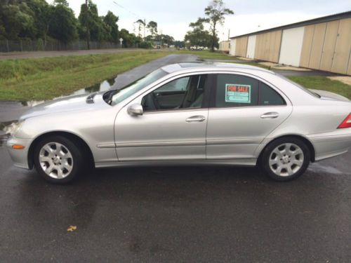 2005 mercedes benz c240 4-matic, fl car