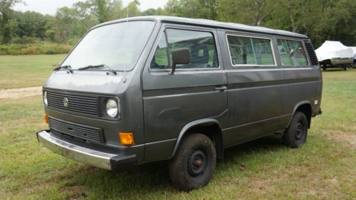 1984 volkswagen vanagon gl standard passenger van 3-door 1.9l ac cruise